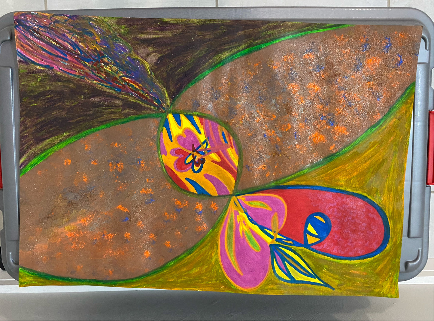 Custom Made Painting, Acrylic Artwork, Art Sheet A2