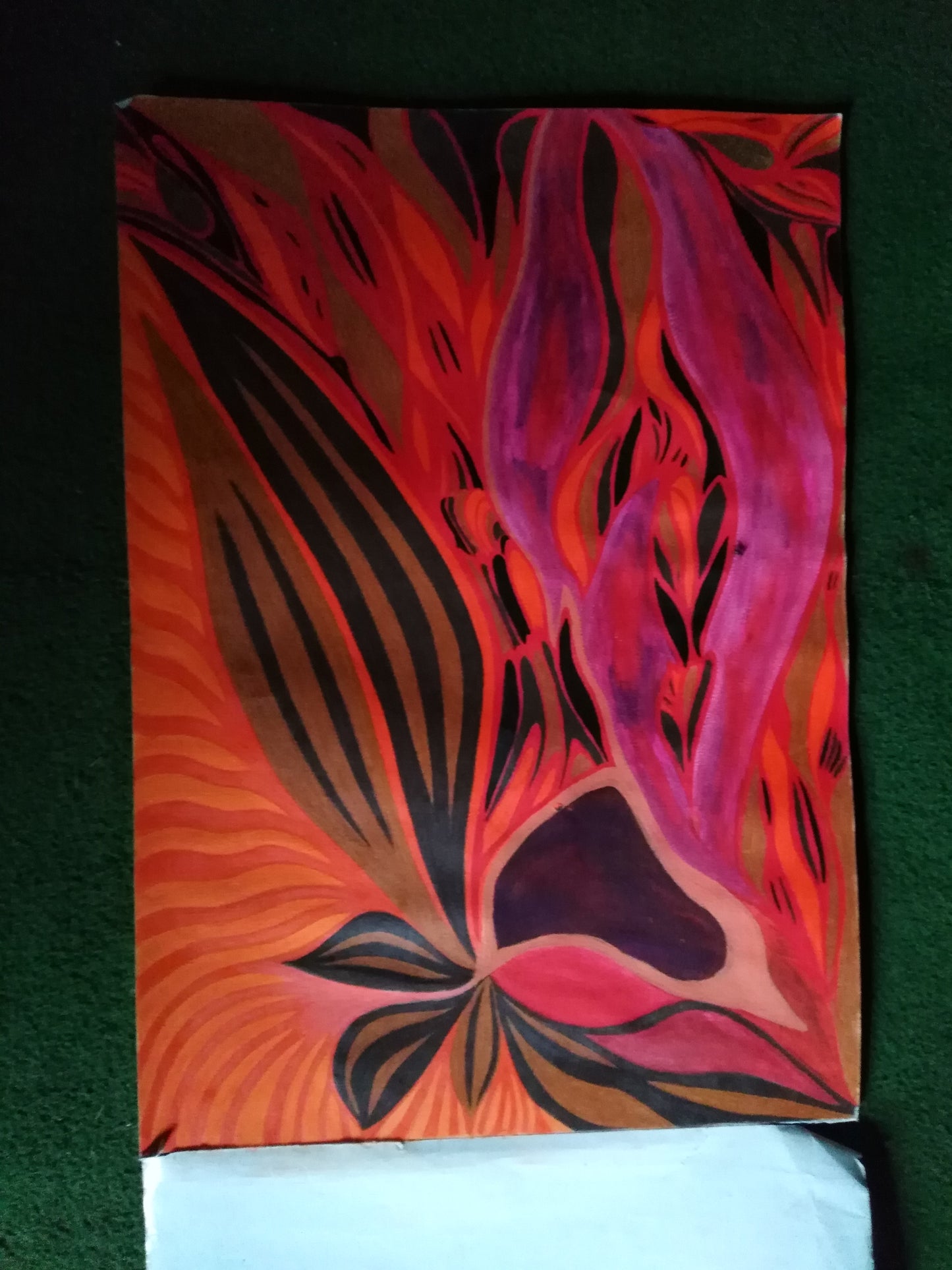 Custom Made Painting, Acrylic Artwork, Art Sheet A2