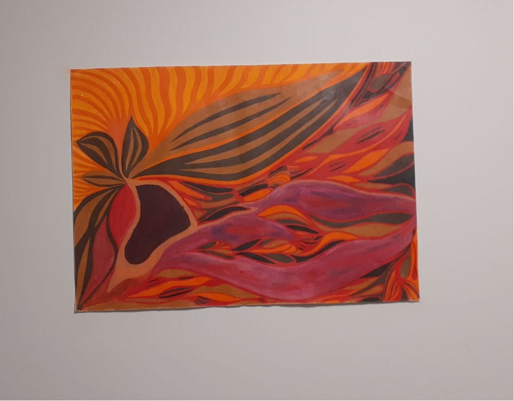Custom Made Painting, Acrylic Artwork, Art Sheet A2